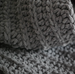 chunky chenille throw blanket