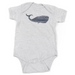 whale baby onesie