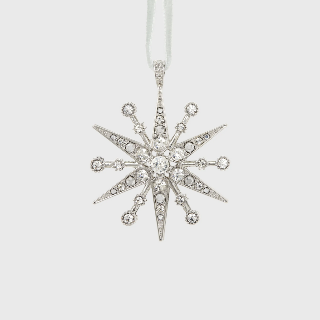 deco snowflake ornament