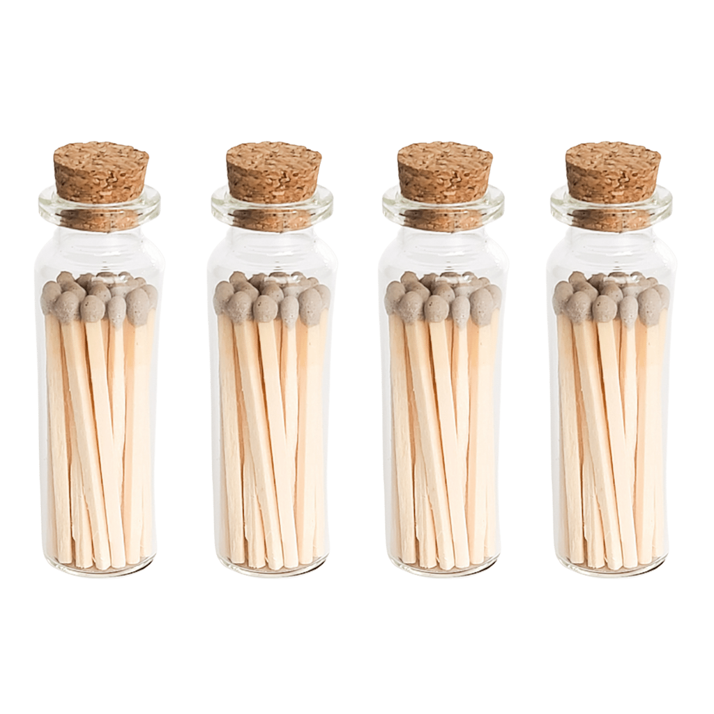Enlighten the Occasion - Grey Matches in Small Corked Vial
