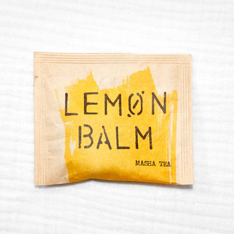 organic lemon balm tea