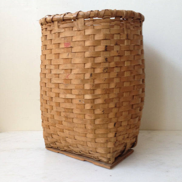 maine indigenous gathering basket